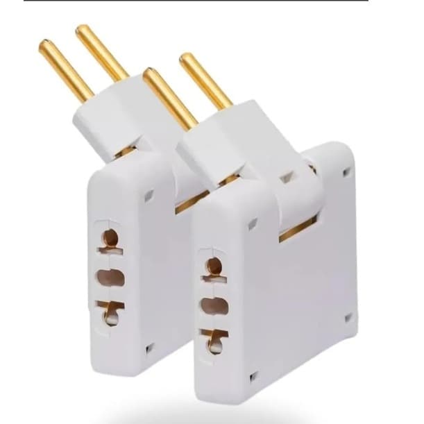 Kit 4 Pino Adaptador Benjamin T Articulado 3 Saida 10A Vuten