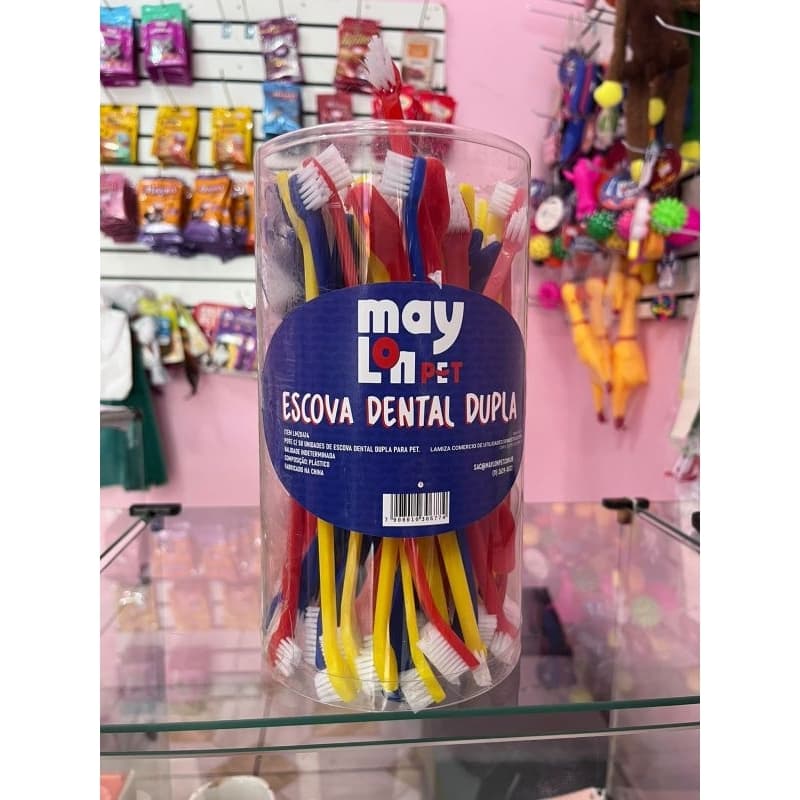 escova de dente para pet - UNIDADE