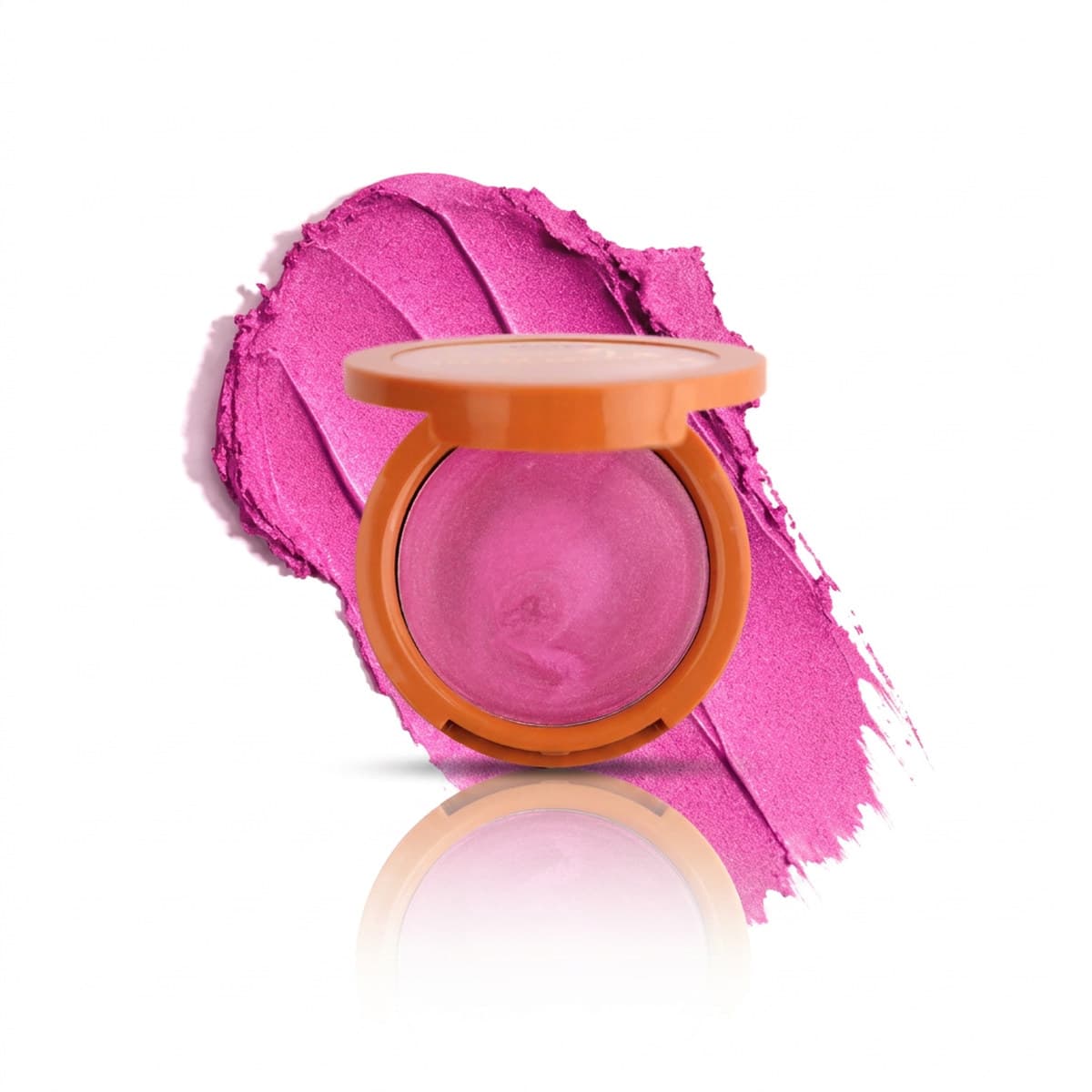 Nina Blush Cremoso Sweet Caramel Cor Grape Maquiagem Rosto Textura Cremosa Alta Pigmentacao