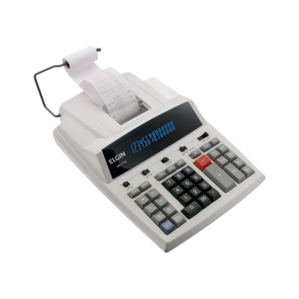 Elgin Calculadora de Mesa com Bobina 14 Dígitos MB-7142