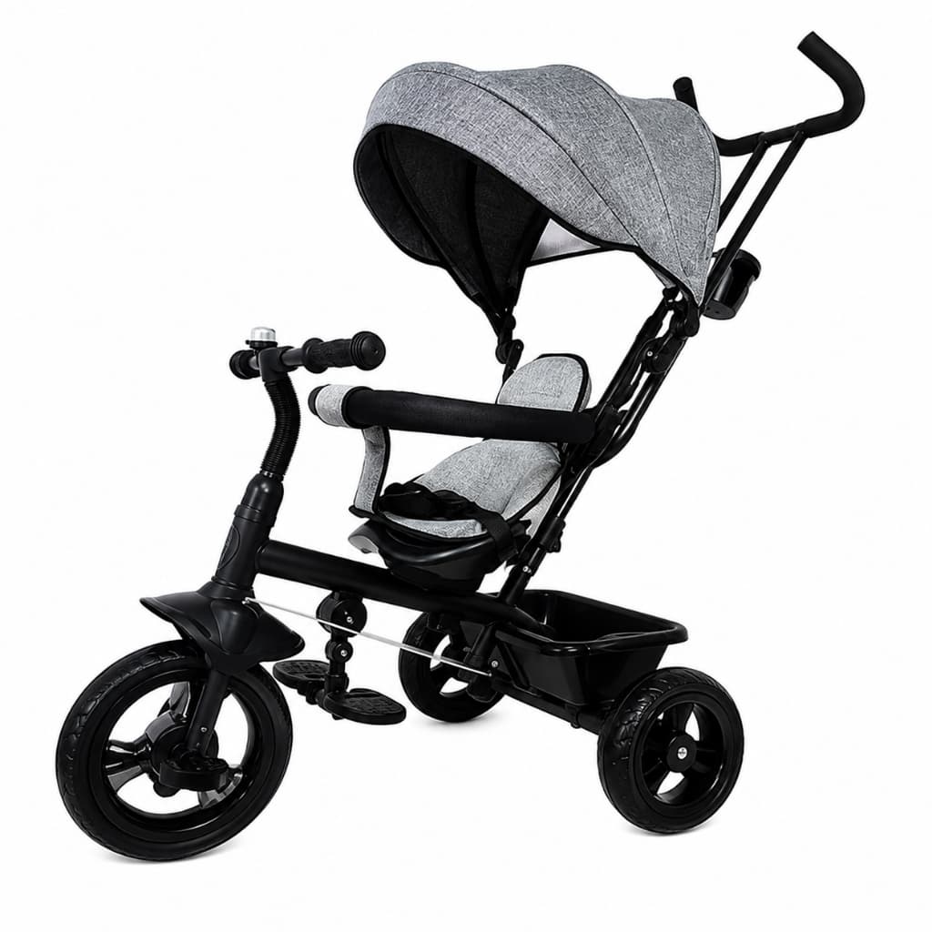 Triciclo Carrinho Infantil Bebê Gira 360 Ajustável Confortável Leve Alta Qualidade