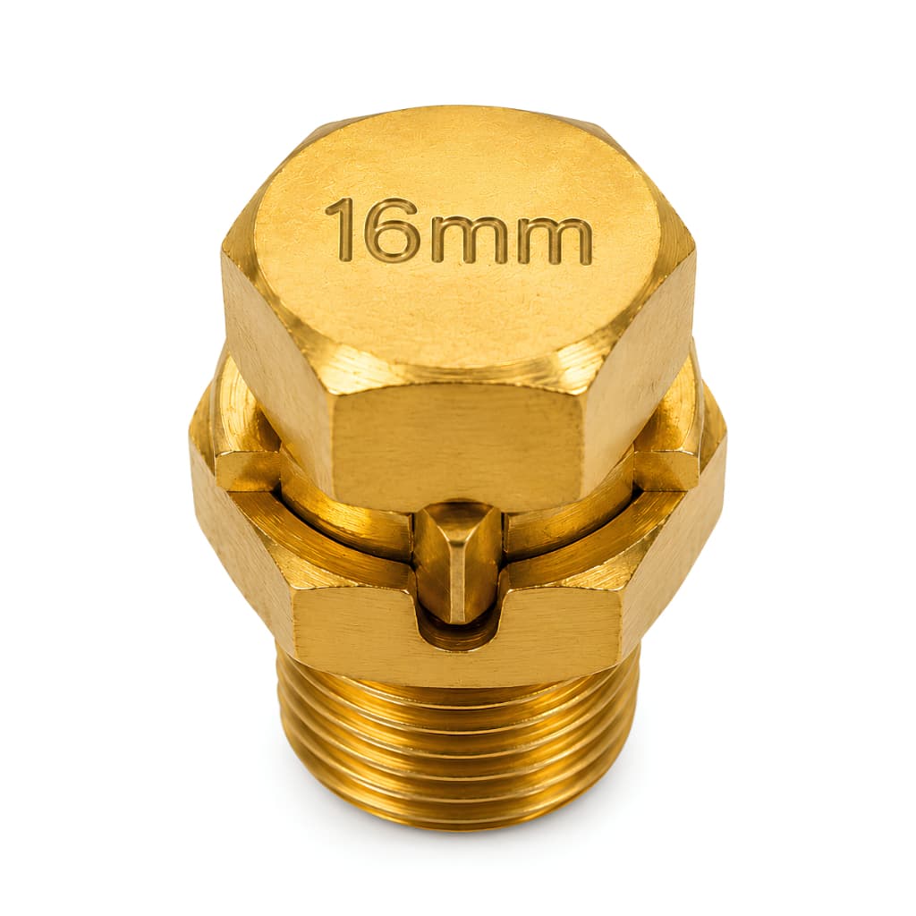 Kit 10 Conector Split Bolt Parafuso Fendido Cabo e Fio 16mm
