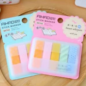 Post It Colorido Transparente