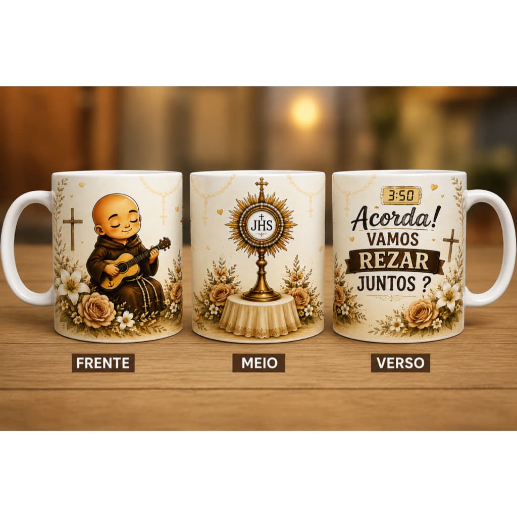 Caneca Personalizada Frei Gilson Vol,02
