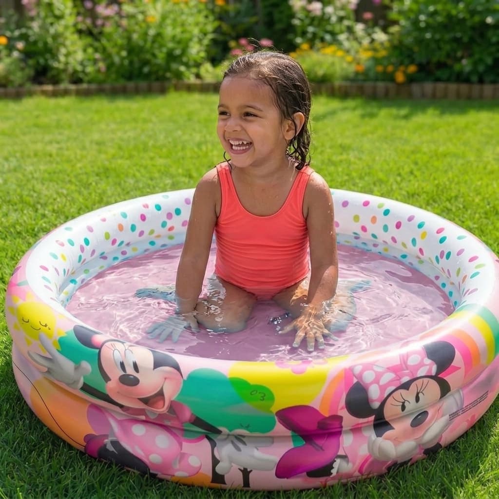 Piscina Inflável Infantil 70L Personagen Minnie