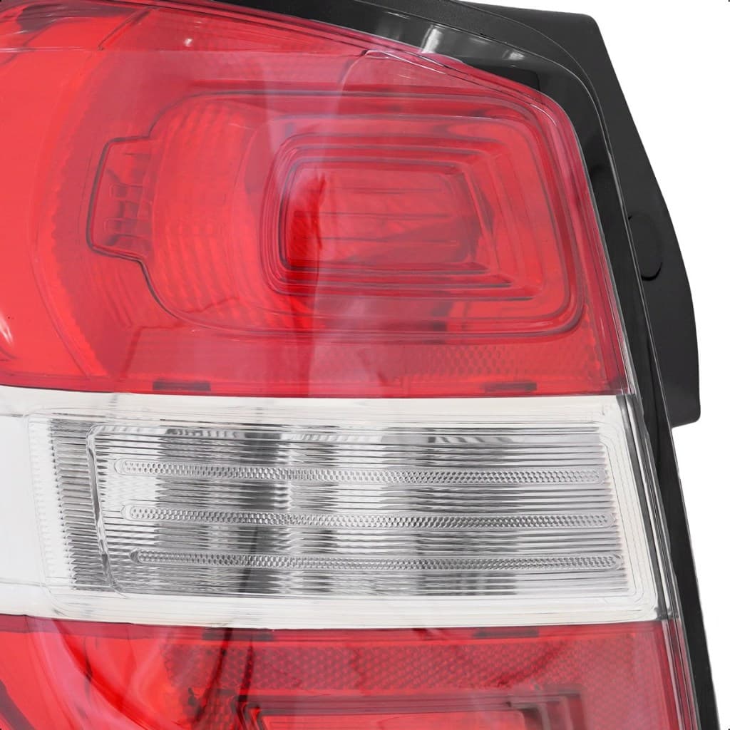 Lanterna Traseira Spin LTZ 12 a 18 Vermelha Branca Borda Preta RF