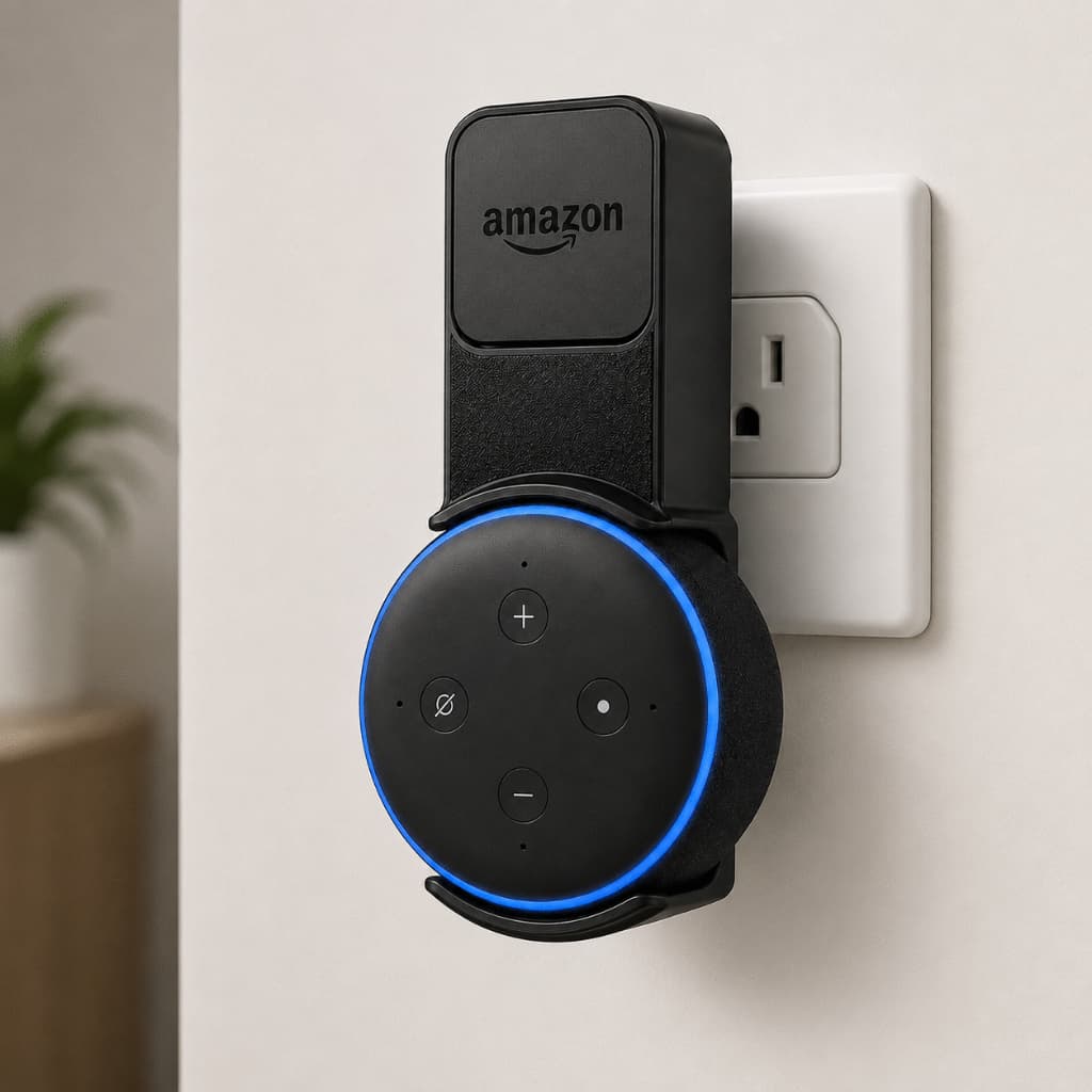 Suporte de Tomada para Alexa Echo Dot 3ª Geração