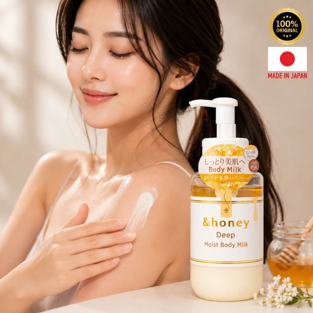 Honey Deep Moist Body Milk 250ml Creme Hidratante Corporal Japones &honey Original ENVIO IMEDIATO