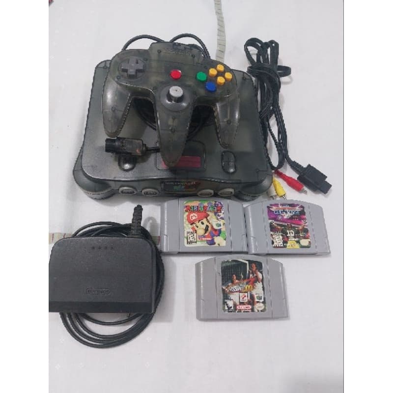 Console Nintendo 64 Sabores-Jabuticaba + 3 Jogos