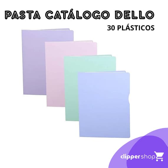 PASTA CATÁLOGO A4 DELLO 30 PLASTICOS