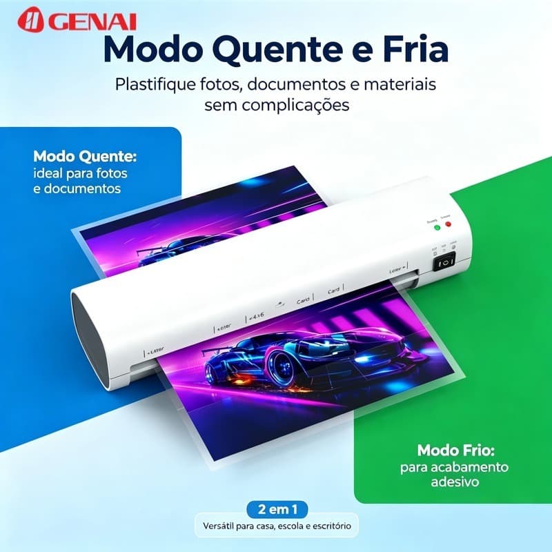 127V /220V Plastificadora A4 Laminadora De 9 Polegadas Com 5 Bolsas De Laminação Laminadora Térmica Antiatolamento