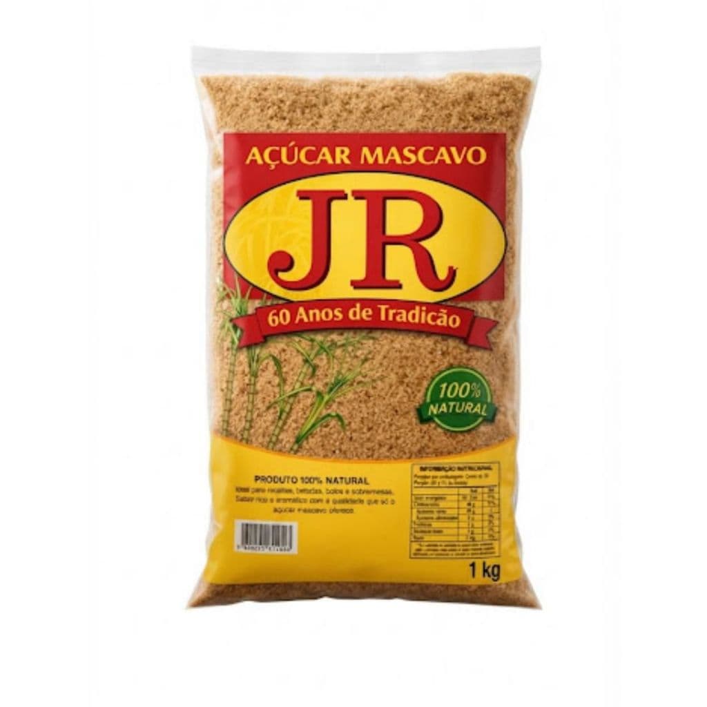 kit 10 Açúcar Mascavo Jr - 1kg