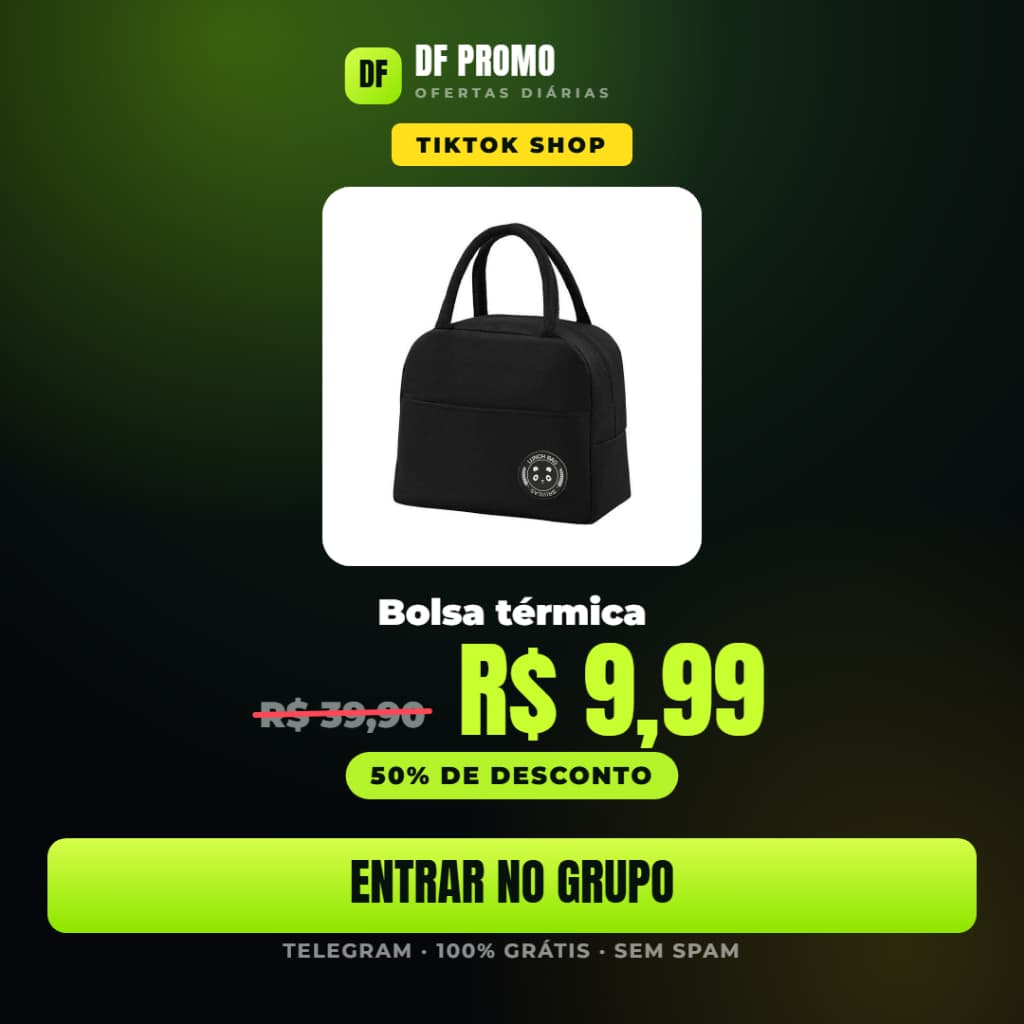 Bolsas Térmicas Portátil Lancheira Térmica Marmita Viagem