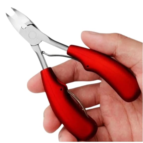 Cortador De Unhas Grande Alicate Forte Profissional Aço Inox