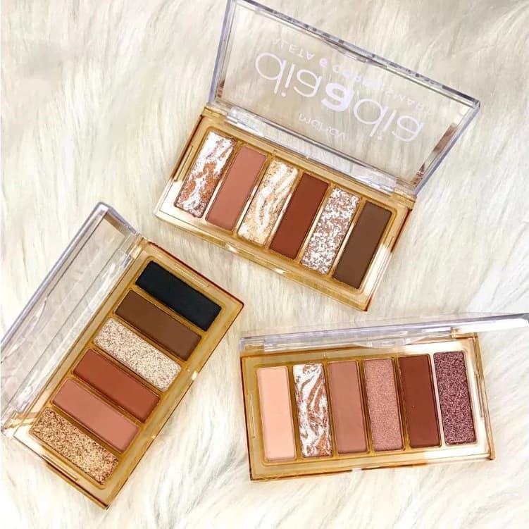 Paleta De Sombras 6 Cores Smart Dia A Dia Mahav