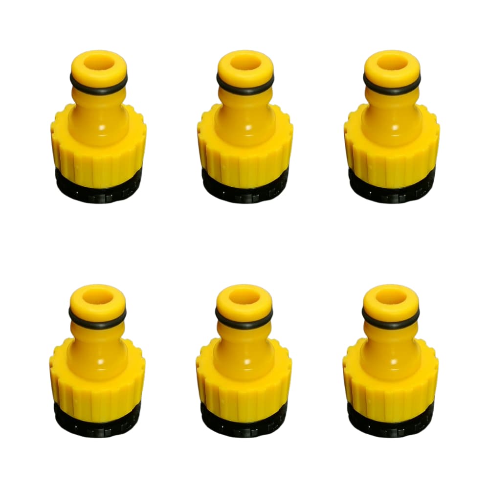 Kit 6 Adaptadores Bico Torneira P Engate Rápido