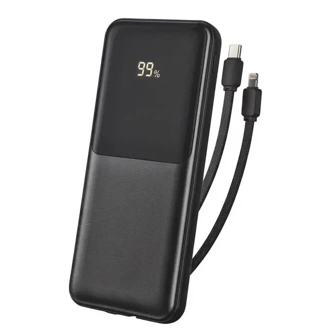Carregador Portátil Power Bank 10.000mah Kaidi 22.5w Cor Preto Carregador Portátil Power Bank 10.000mah Kaidi 22.5w Cor