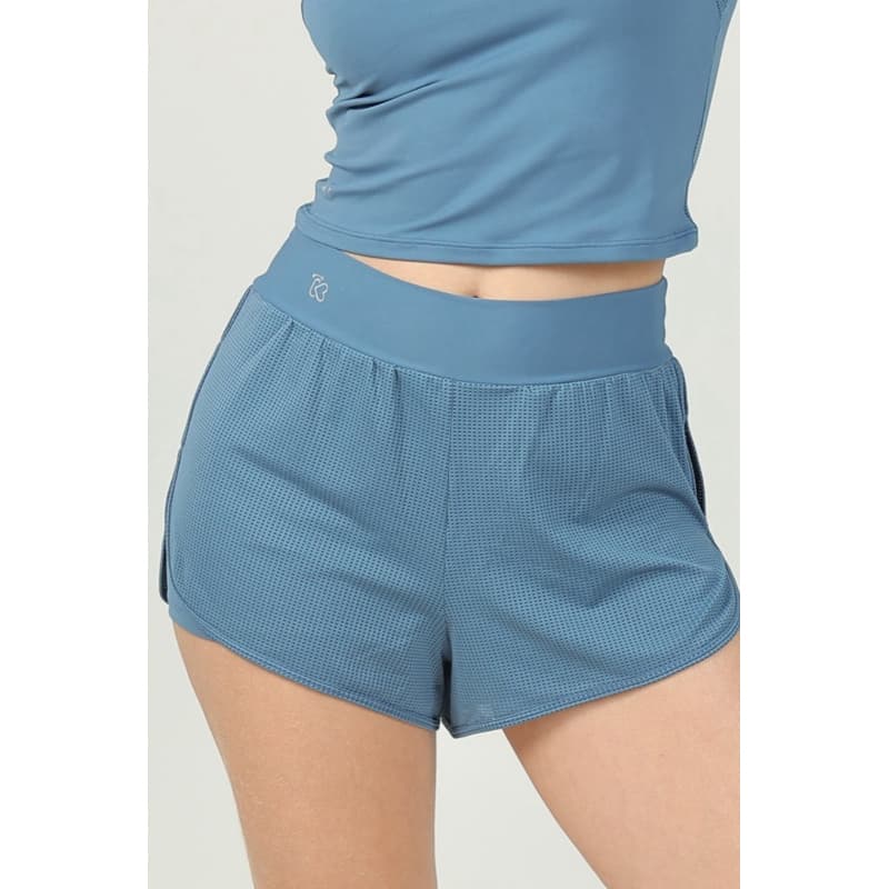 Short Academia Duplo kallifon Fitness em Poliamida