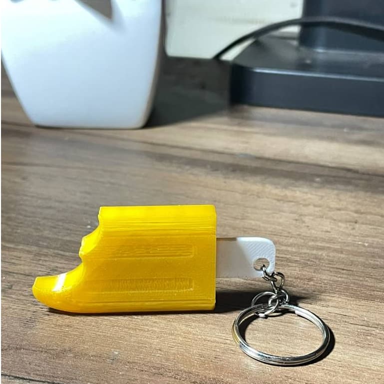 Chaveiro Picolé Mordido