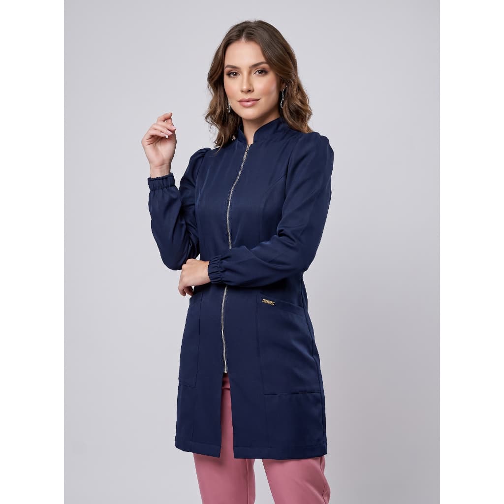 Jaleco Feminino Tecido Gabardine Premium - Conforto e Alta Durabilidade - Jaleco Art