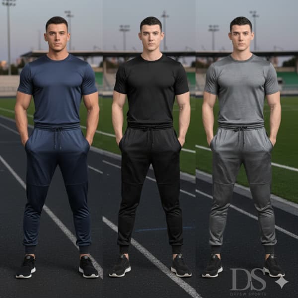 Calça Esportiva Masculina Academia Fitness Confortável KIT 3 OU 1