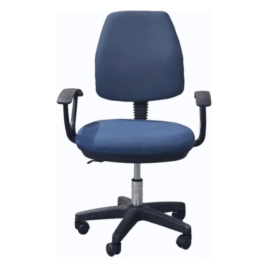 Cadeira Executiva Giratória Back System Azul Trendminas