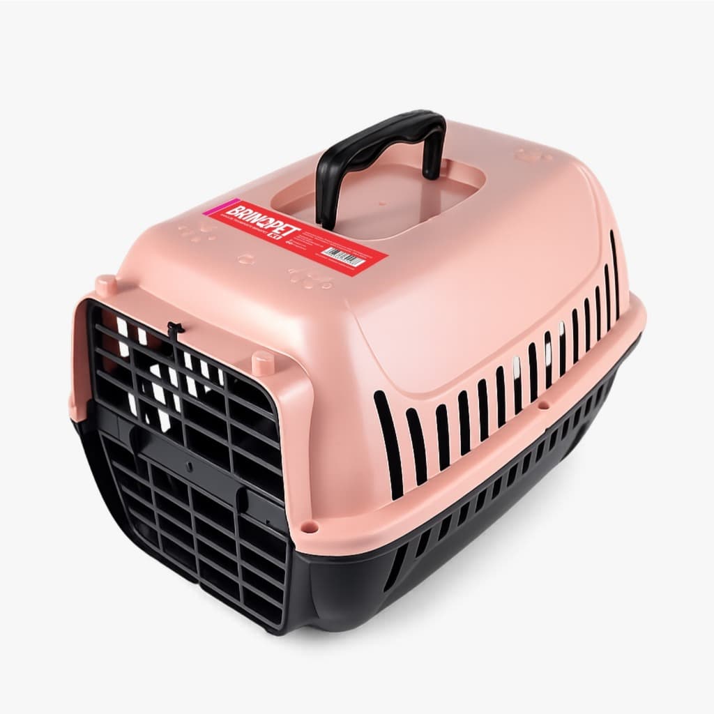 Caixa De Transporte Média N2 Brinqpet Gatos Cães Coelhos Cachorros