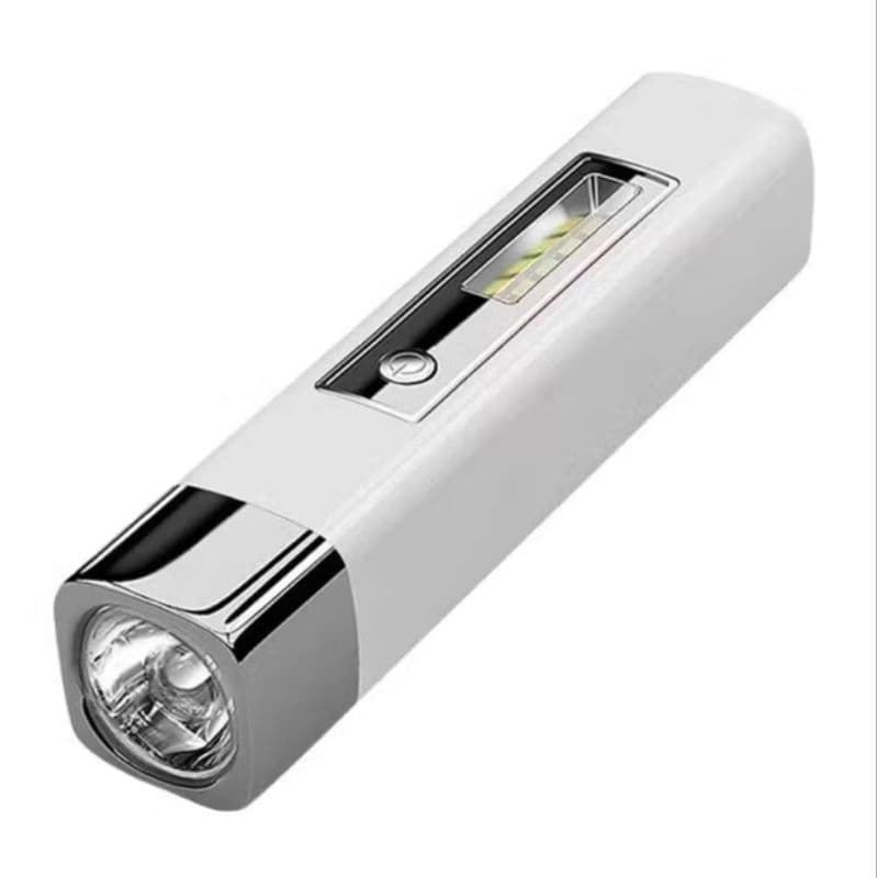 lanterna recarregável luz forte com 3 tipos de luzes