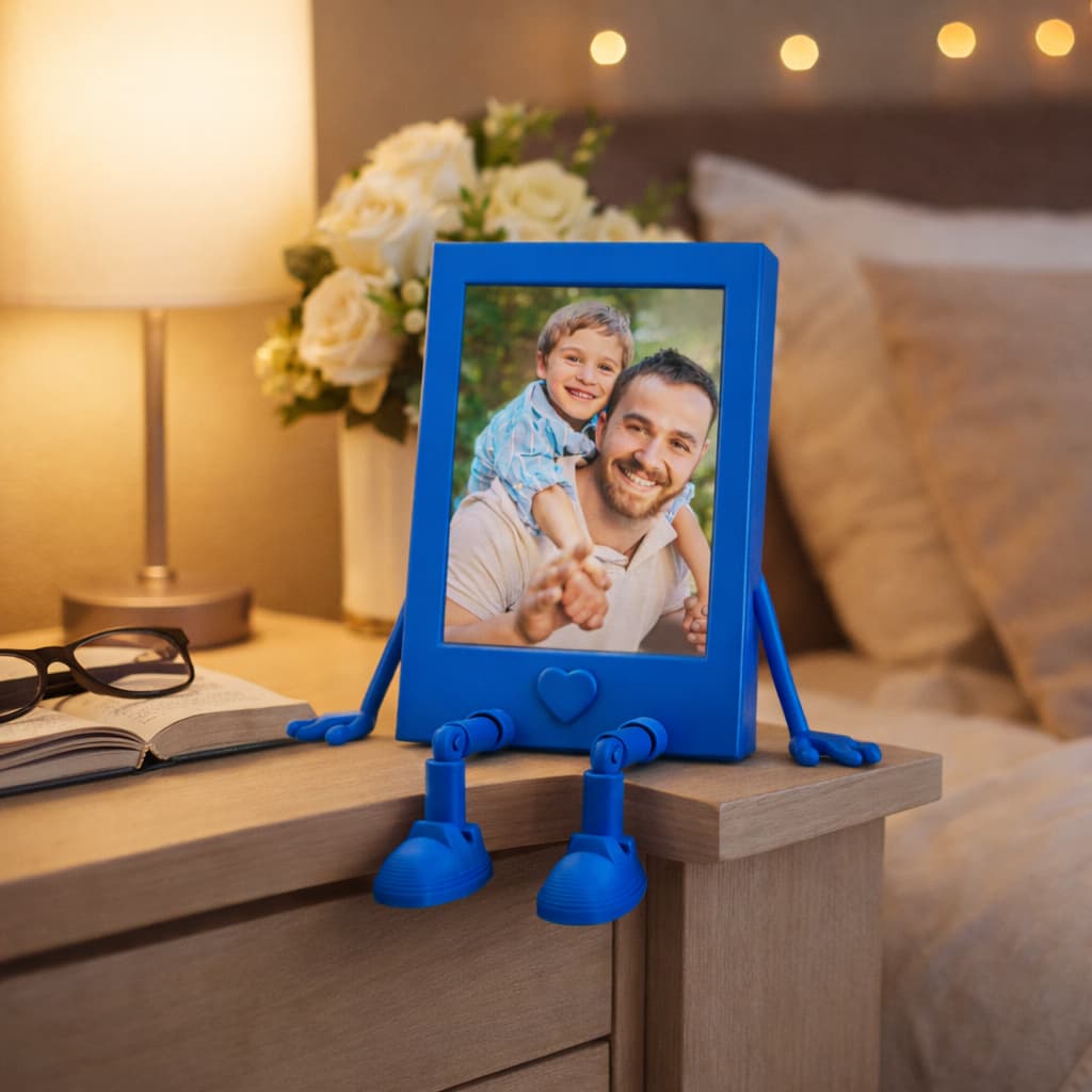 Porta Retrato Decorativo com Perninhas | Porta Foto Criativo | Lembrancinha Personalizada Presente Fofo