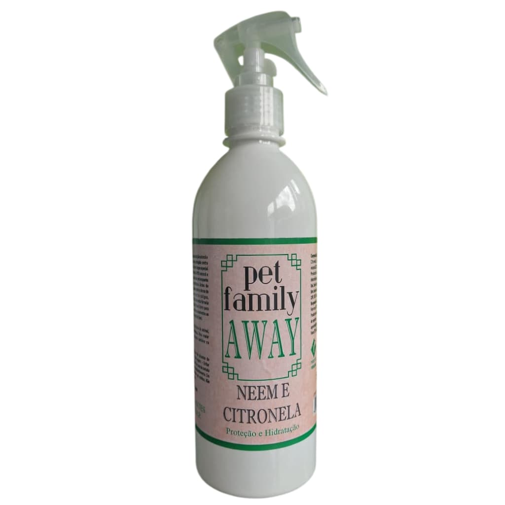 Repelente Spray Pet Family Away Neem e Citronela 500ml