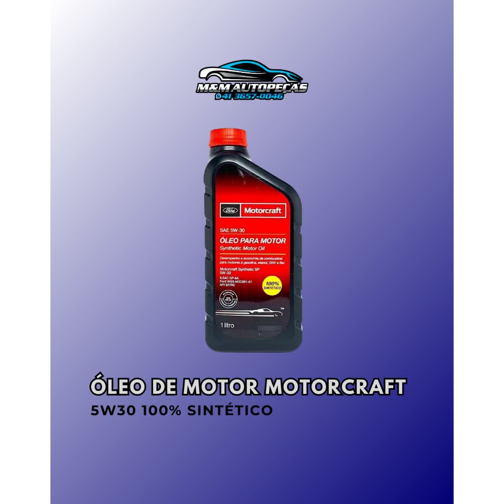 Motorcraft 5w30 Óleo Motor Original Ford