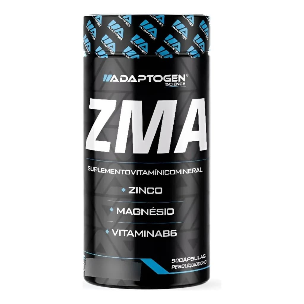 Zma 90 Cápsulas - Melhora No Desempenho - Adaptogen Science Sem Sabor