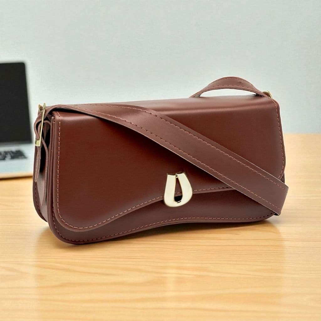 Bolsa Baguete Feminina De Ombro Elegante Compacta Pronta Entrega