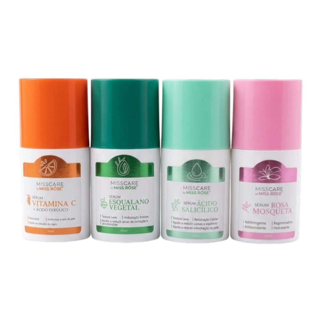 Sérum Miss Rôse Skin Care Limpeza de Pele Solução Clareamento