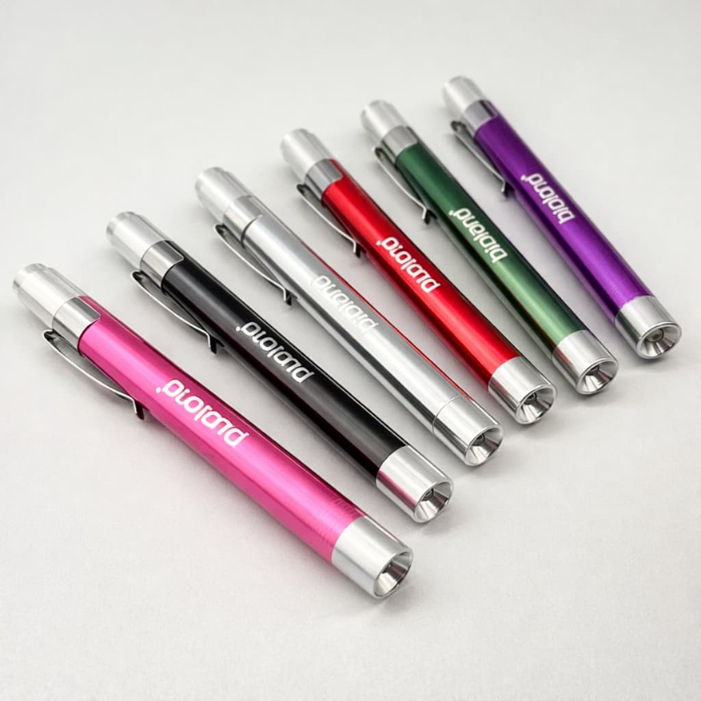 Lanterna Clínica LED Bioland LT200 Profissional Alumínio Para Enfermagem Medicina Diagnóstico