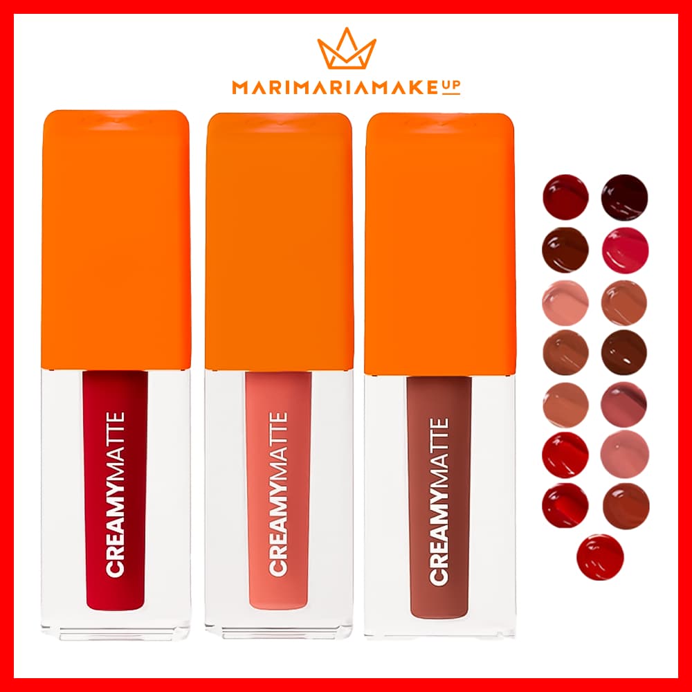 Mari Maria Batom Liquido Creamy Matte 3,6ml (Lábios vibrantes o dia todo com secagem rápida.)