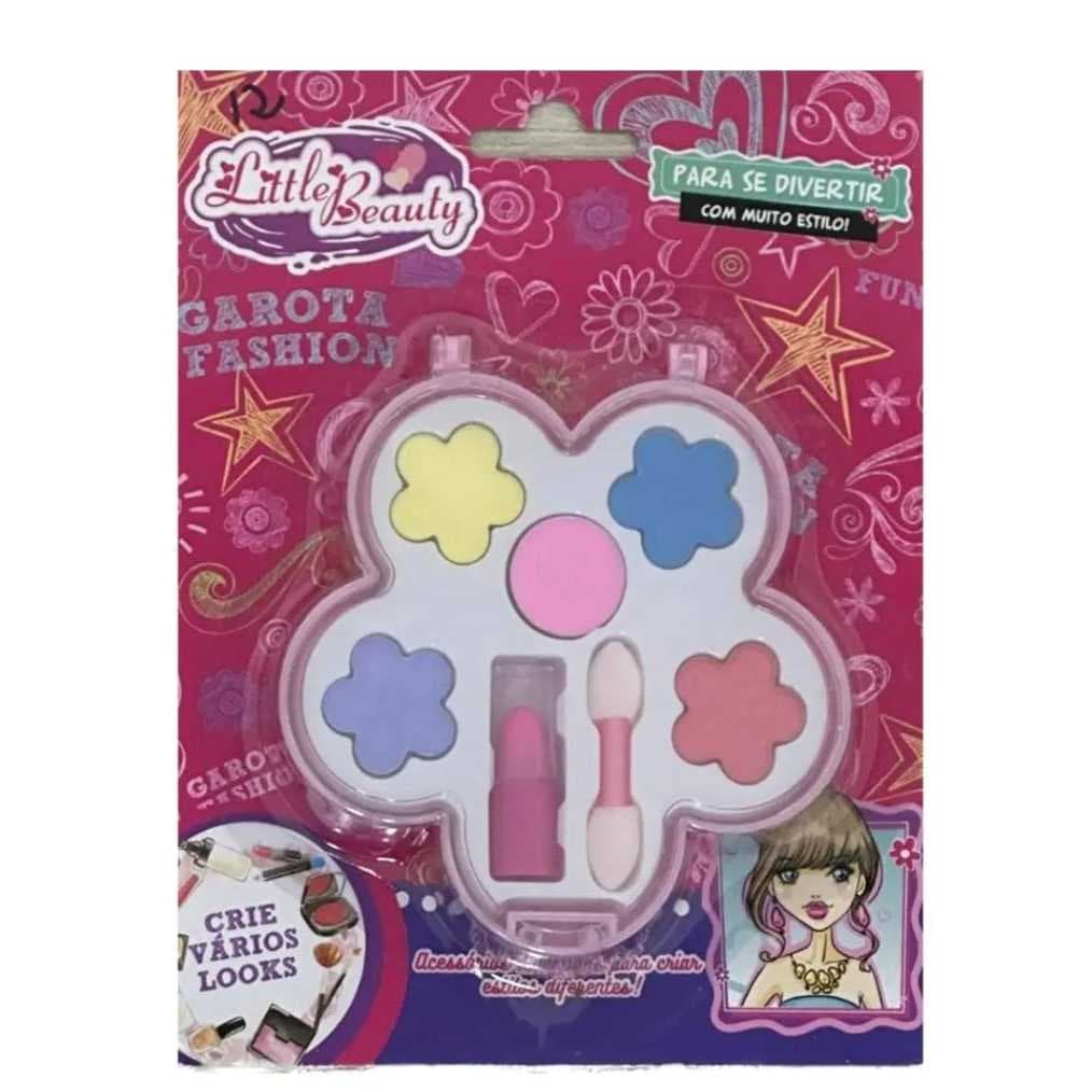 KIT Mini Maquiagem Infantil - Little Beauty