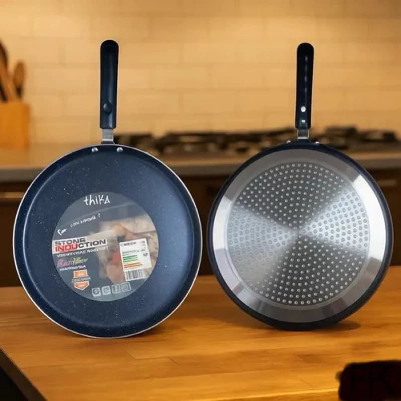 Tapioqueira Panquequeira Frigideira 26cm Techflon Antiaderente Indução limpa fácil não gruda Premium