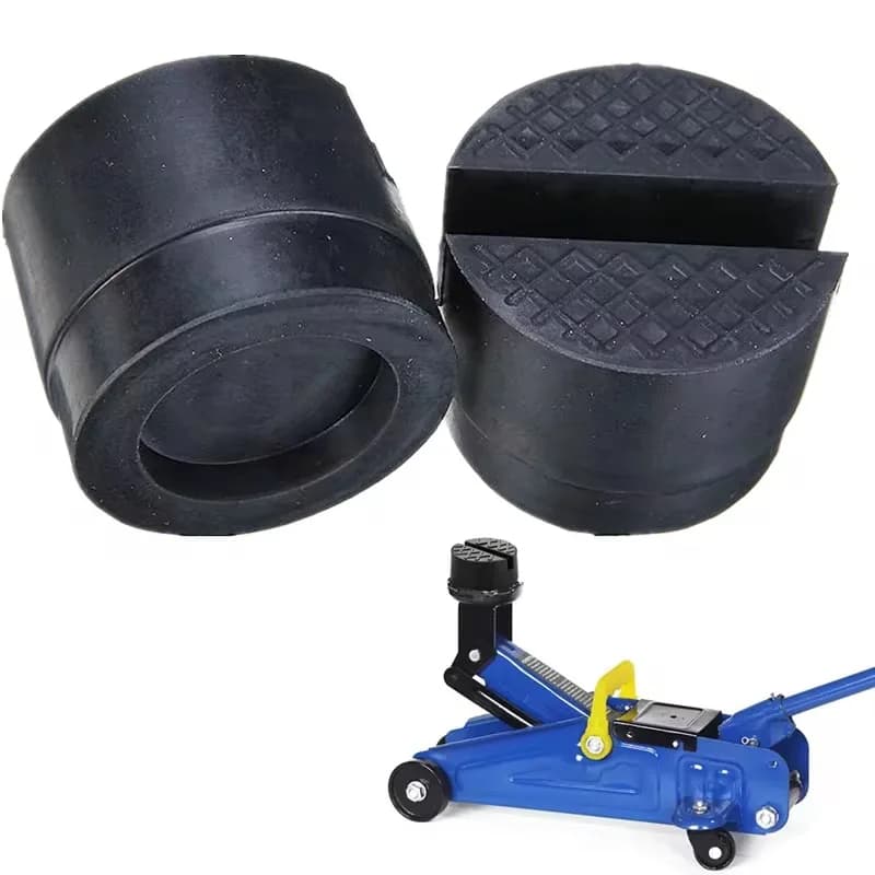 Macaco de Borracha para Carro com Reforço de Aço, Universal Antiderrapante para Todos os Modelos