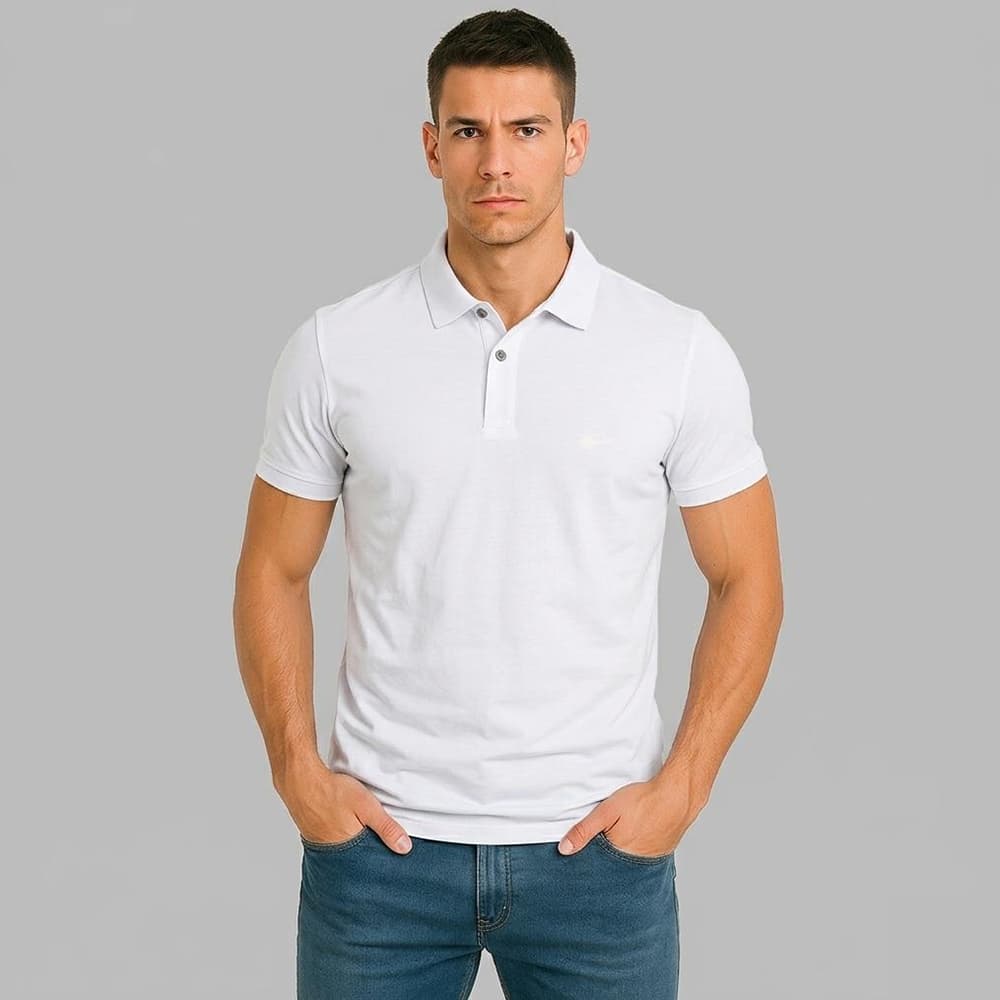 Camisa Polo Masculina Básica Sallo Premium