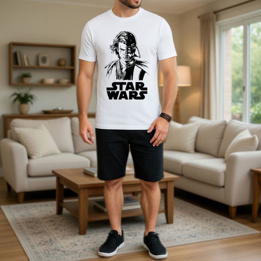 Camiseta Filme Star Wars Darth Vader Camisa Roupa Masculina 02