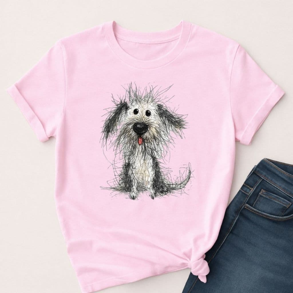 Camiseta Cachorro Pet T-shirt Animal Masculino e Feminino Blusa Dog 100% Algodão Camisa