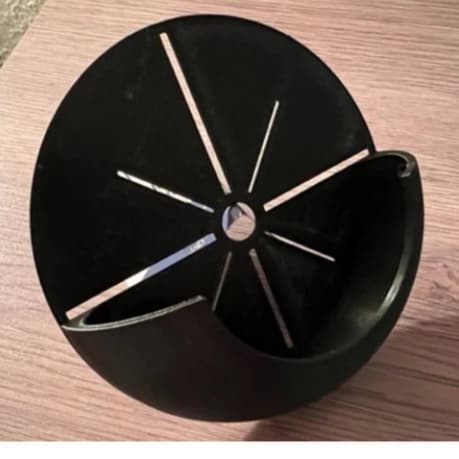 Porta Pó para Furadeira em Impressão 3D – Coletor de Poeira para Perfuração de Parede