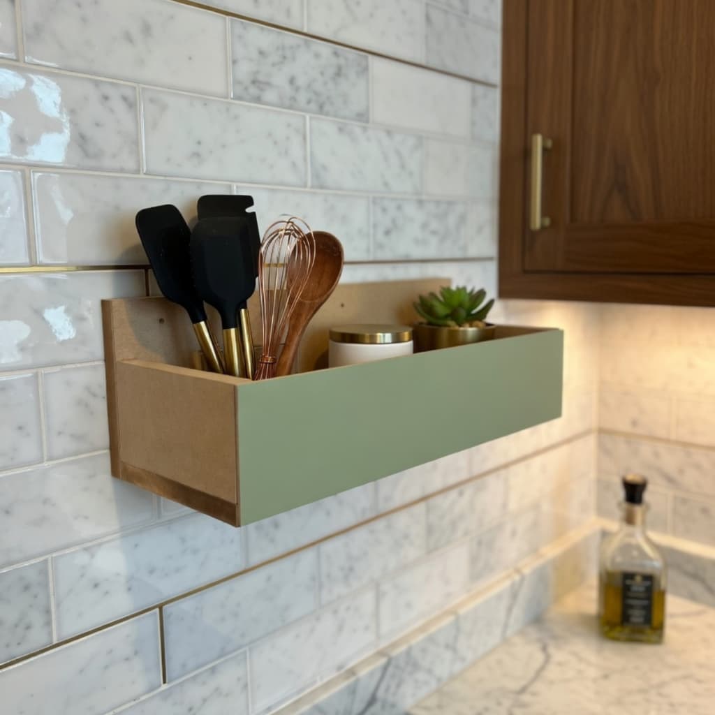 Kit Até 4 Prateleiras em Mdf Crú Quarto Infantil Cozinha Sala Tv Porta Condimentos Temperos Multiuso