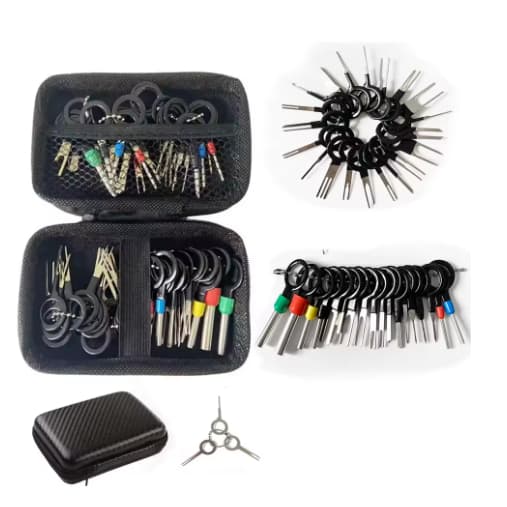 Kit Extrator de Pinos para Conectores Automotivos – 20 ou 41 Peças