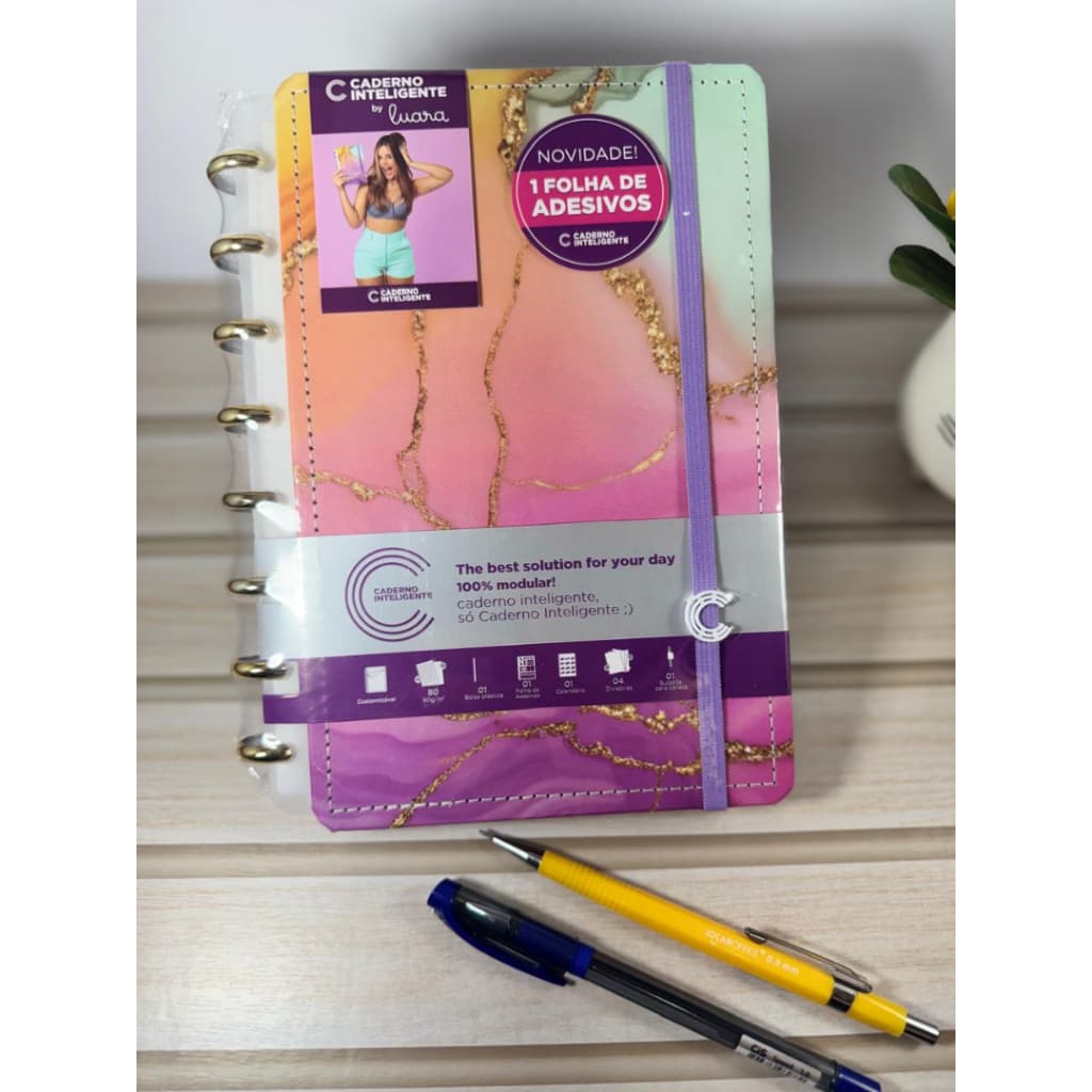 KIT COLEGIAL - CADERNO INTELIGENTE + 3 ITENS DE PAPELARIA