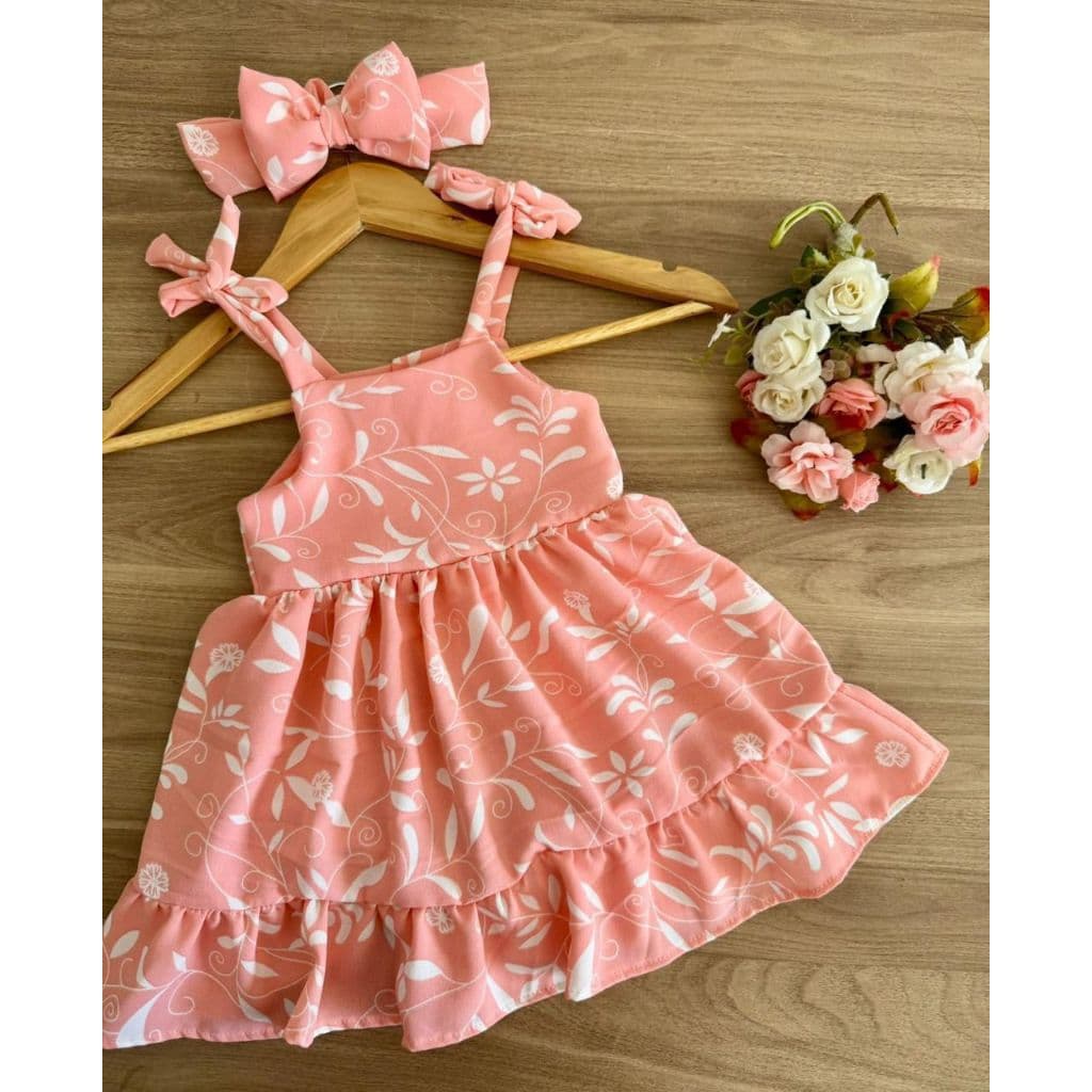 Vestido Infantil isa menina criança cerejinha cereja  festa festinha praia aniversario verao piscina