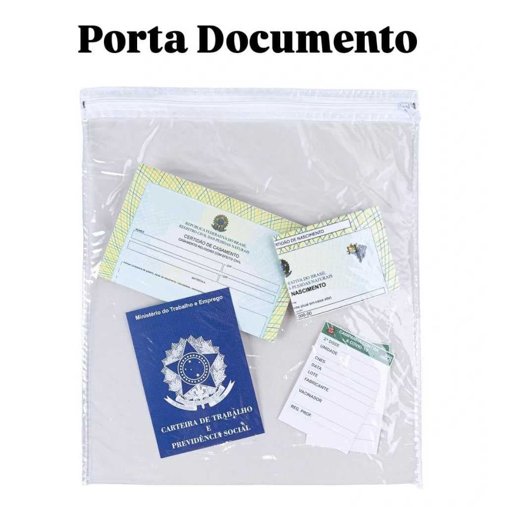 Porta Certidão de Nascimento Capa de Caderneta de vacinação Pasta Documentos Plastificado