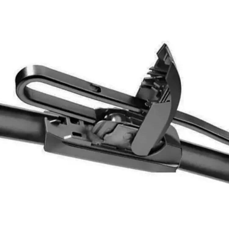 Palheta Limpador Para-brisa De Borracha com Silicone Encaixe Tipo Gancho 13 15 16 18 19 20 21 22 23 24 26 28 Polegadas