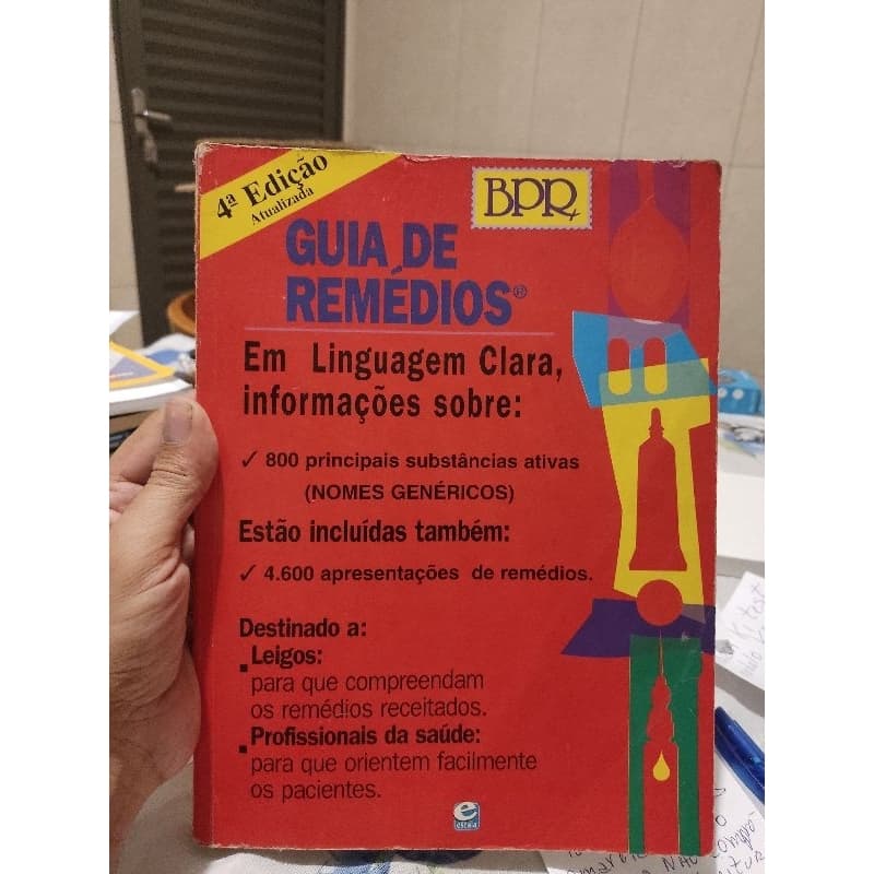 Livro Bpr Guia De Remédios - Editora Escala [1999]